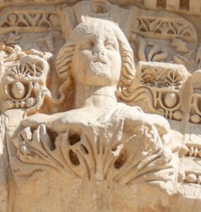 A relief from one of the arches in Ephesus.