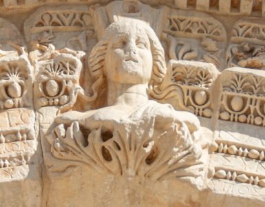 A relief from one of the arches in Ephesus.