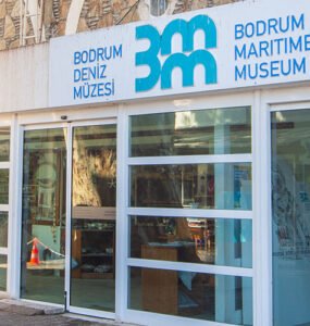 The Entrance of Bodrum Maritime Museum.