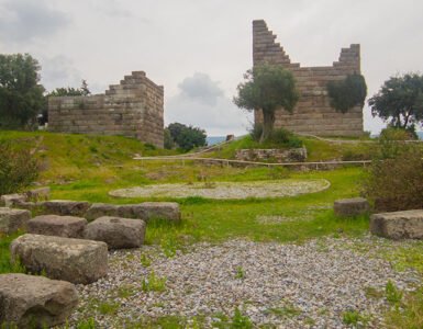 myndos gate in bodrum