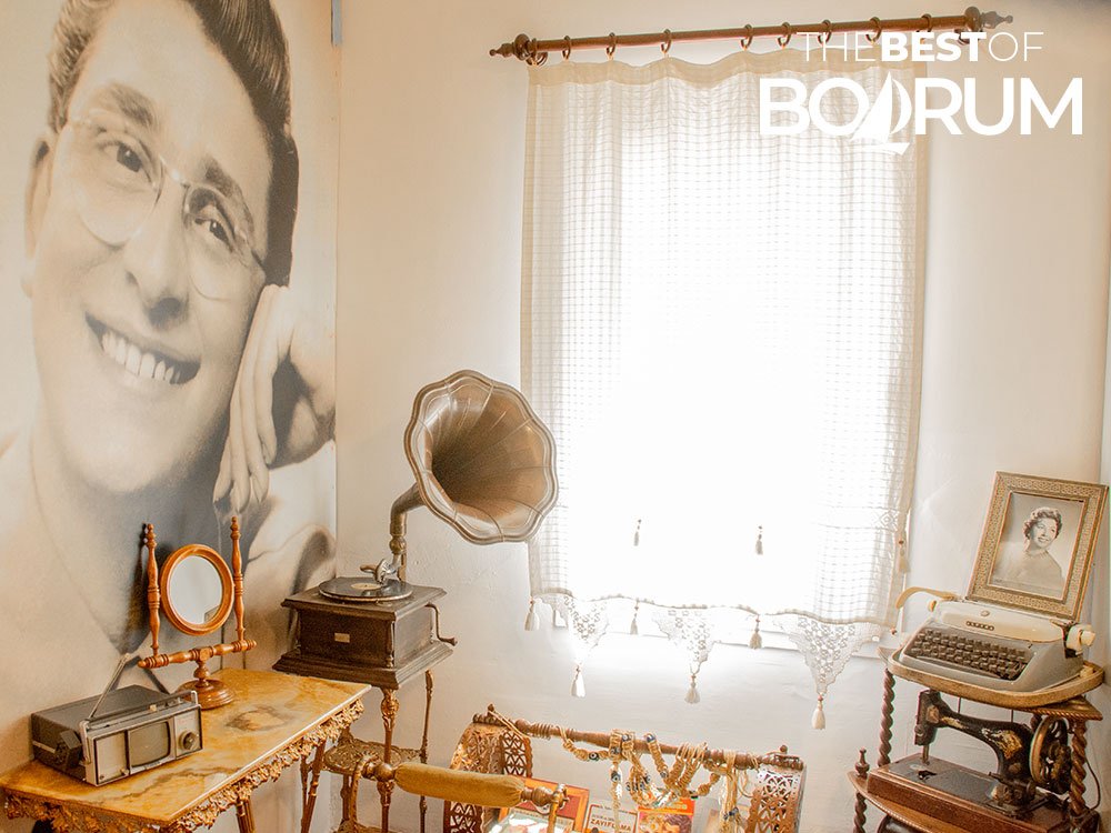 A photo from the house of Zeki Muren.