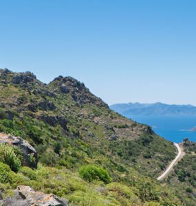 View from the old windmills of Turgutreis overlooking Kalymnos Island — one of the scenic places showing the variety of things to do in Bodrum.