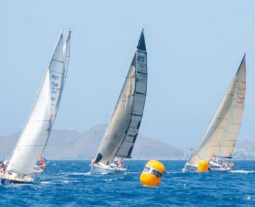 Sailing races on the Aegean Sea during a sunny day, one of the popular Bodrum attractions.